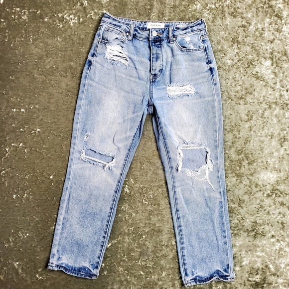 Pacsun Distressed Mom Jeans - Picture 1 of 9